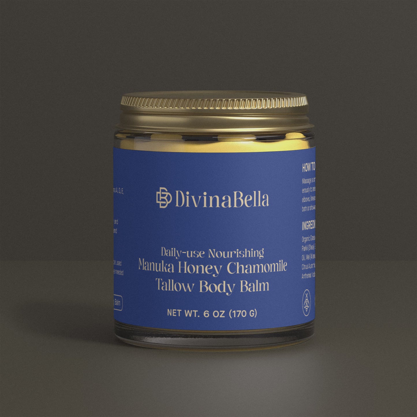Manuka Honey Chamomile Tallow Body Balm