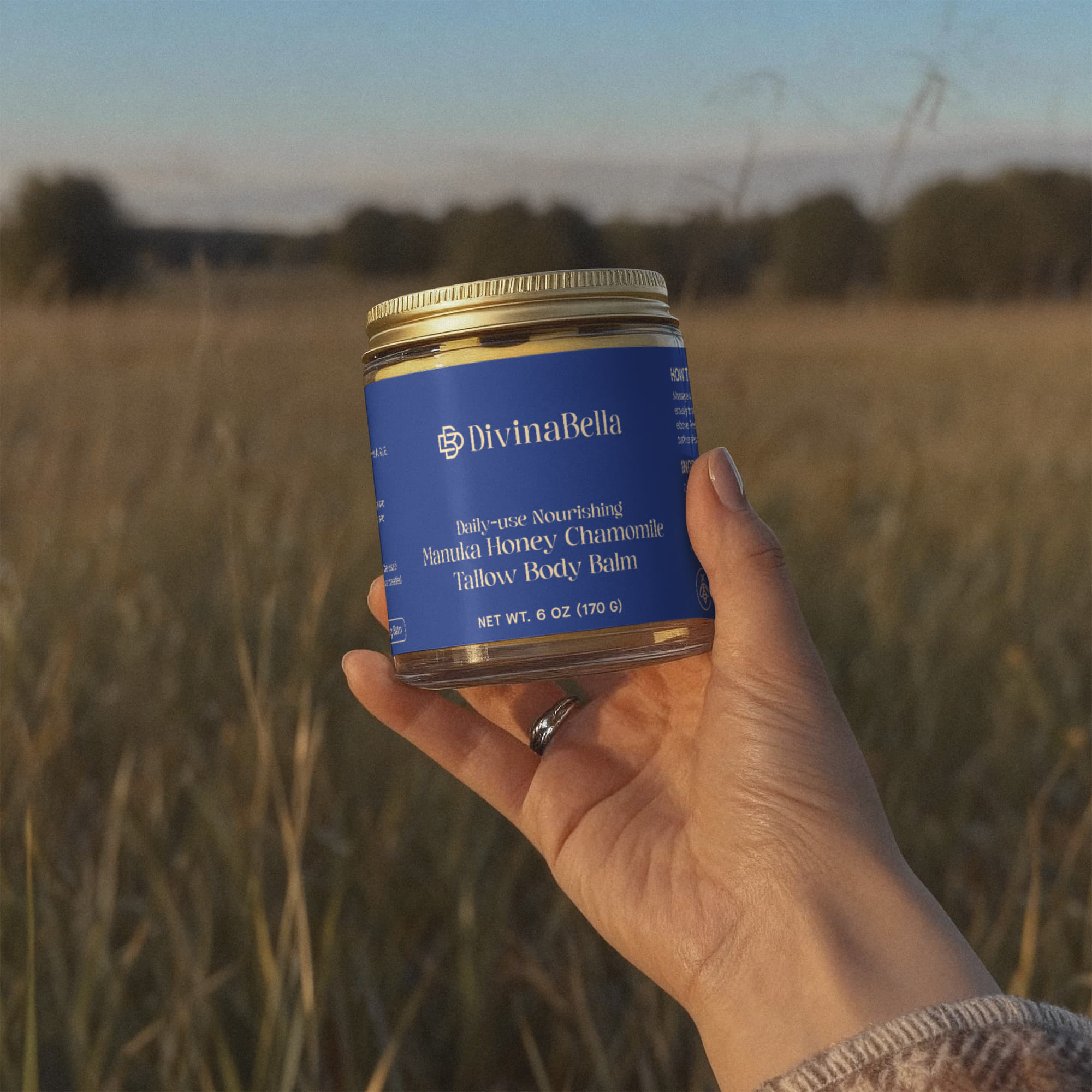 Manuka Honey Chamomile Tallow Body Balm